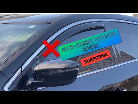 AVS IN-AVS IN-CHANNEL WINDOW DEFLECTORS INSTALLATION FAIL!!!!