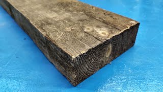 Brilliant idea from a piece of old board!