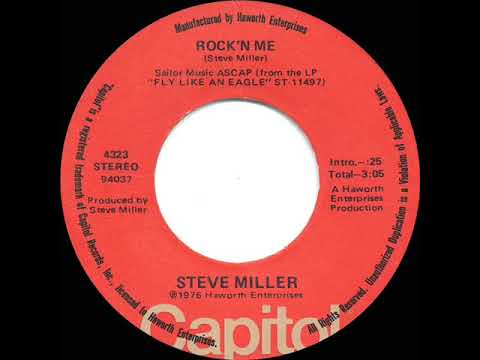1976 HITS ARCHIVE: Rock’n Me - Steve Miller Band (a #1 record--stereo 45)