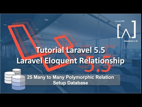 Laravel Eloquent Relationship 25 Many to Many Polymorphic Setup Database