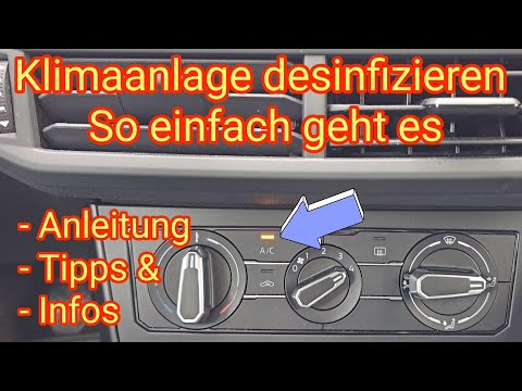 Klimaanlage stinkt & müffelt? Auto-Klimaanlage desinfizieren + reinigen - so einfach geht es