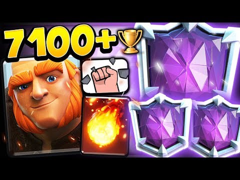 7100+ TOP 200 LIVE LADDER GAMEPLAY- CLASH ROYALE