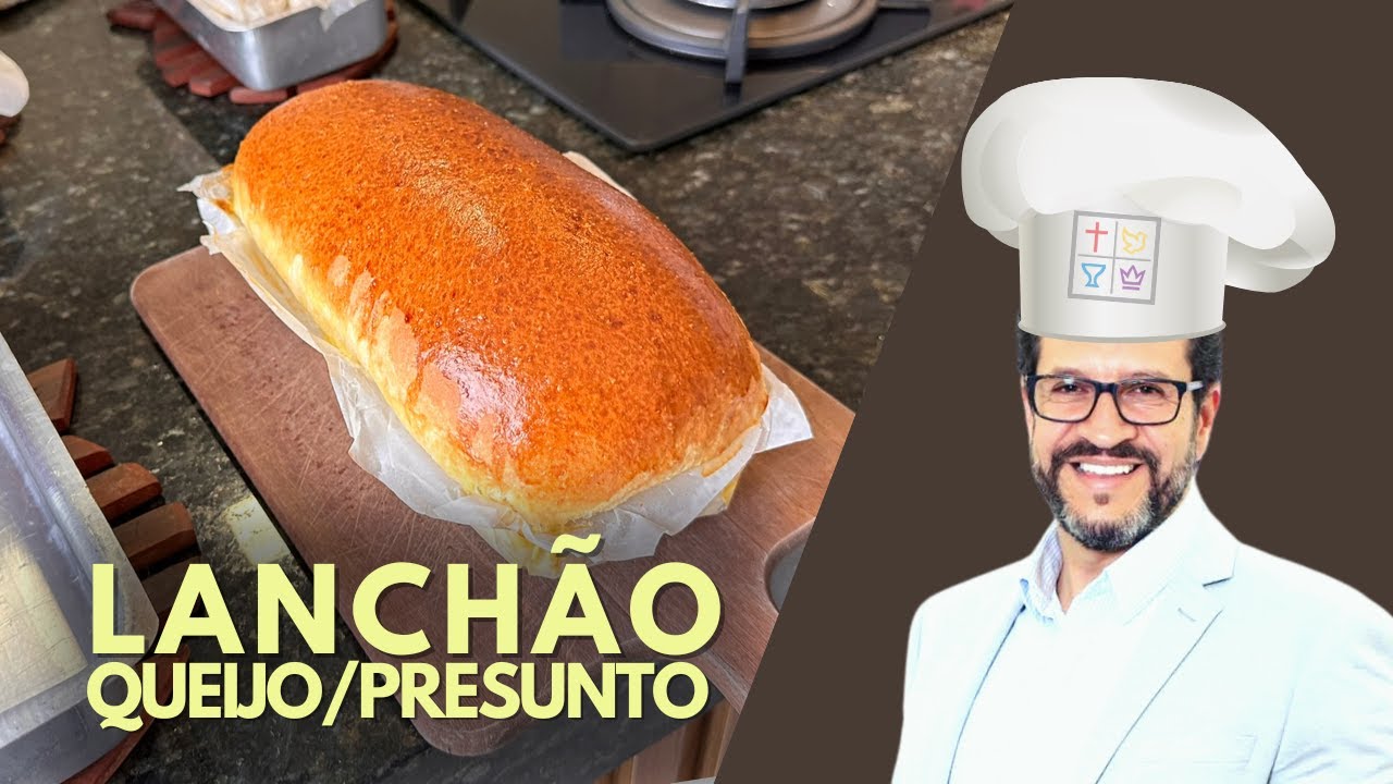 LANCHÃO DE PRESUNTO E PÃO DE CANELA  - COZINHANDO COM O PASTOR - FÉ E FOGÃO!