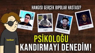 PSİKOLOĞU KANDIRMAYI DENEDİM- ROSENHAN DENEYİ /@Tuniboi
