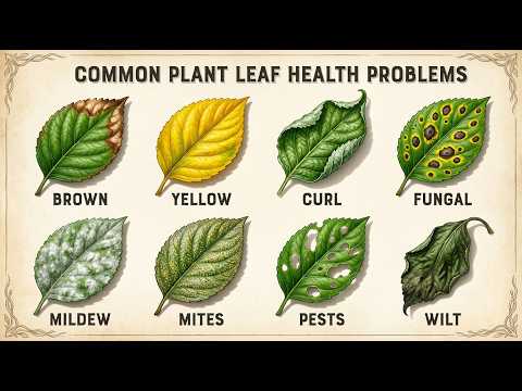 Every plant leaf problem explained