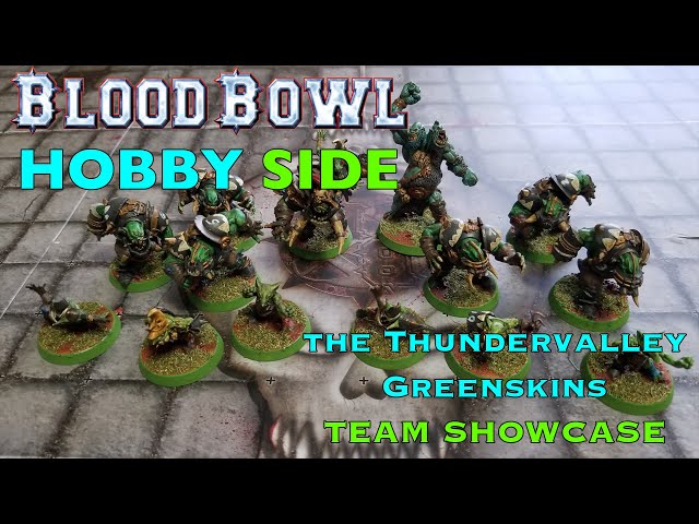 Vídeo relacionado con Games Workshop - Blood Bowl: Black Orc Team (The Thunder Valley Greenskins)
