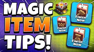 How to Use Magic Items Effectively Free 2 Play (Clash of Clans)
