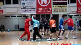 preview picture of video 'HANDBALL A1 GREECE: GAS KILKIS - ZAFIRAKIS NAOUSAS'