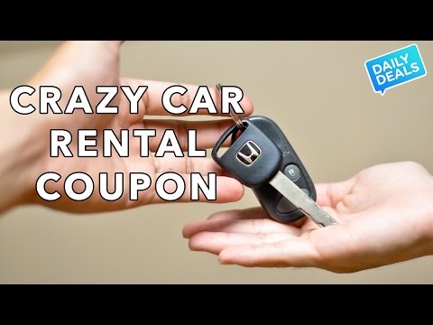 Crazy Car Rental Coupon and Savings - The Deal Guy