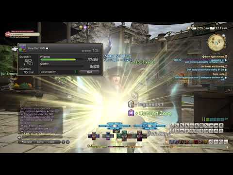 FINAL FANTASY XIV Zhloe Custom Deliveries: Heartfelt Gift (Collectible Crafting)