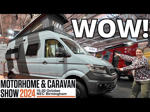 Our *TOP PICKS* from the 2024 Motorhome and Caravan Show @ NEC!