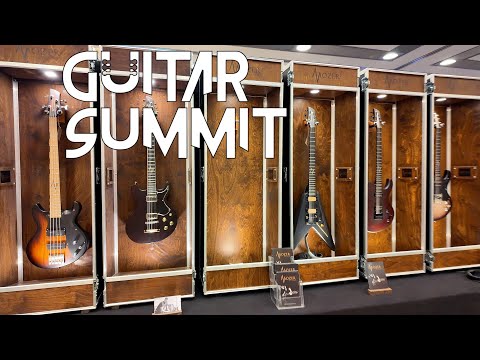 MOZER & VIDAR Guitars Booth - GUITAR SUMMIT 2025