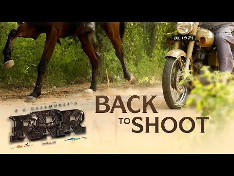 WE RRR BACK -NTR, ram Charan, Ajay Devgn, Alia Bhatt, Oliva Morris|SS Rajamouli|RRR Making