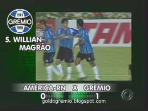 24/11/2007 37ª Rodada Brasileirão - América-RN 0 X 3 GRÊMIO