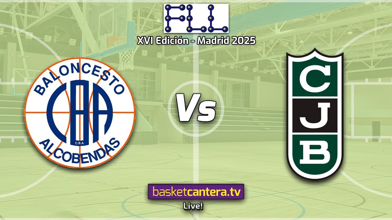U15M. B. ALCOBENDAS vs JOVENTUT BADALONA. Torneo Cadete-Sub15 de la FLL 2025