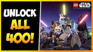 LEGO Star Wars The Skywalker Saga - How To Unlock Characters (3 MAIN Methods!)