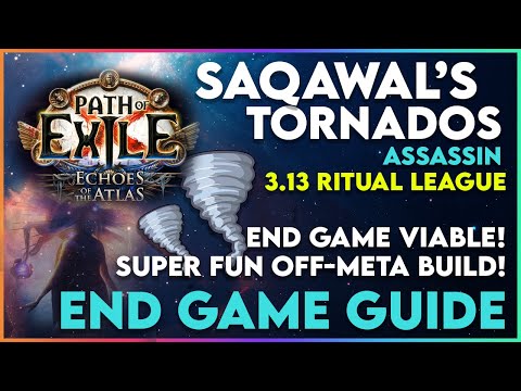 Saqawal's Tornados Build Guide for 3.13 Ritual League - Off Meta Madness!! Super Fun Build =]