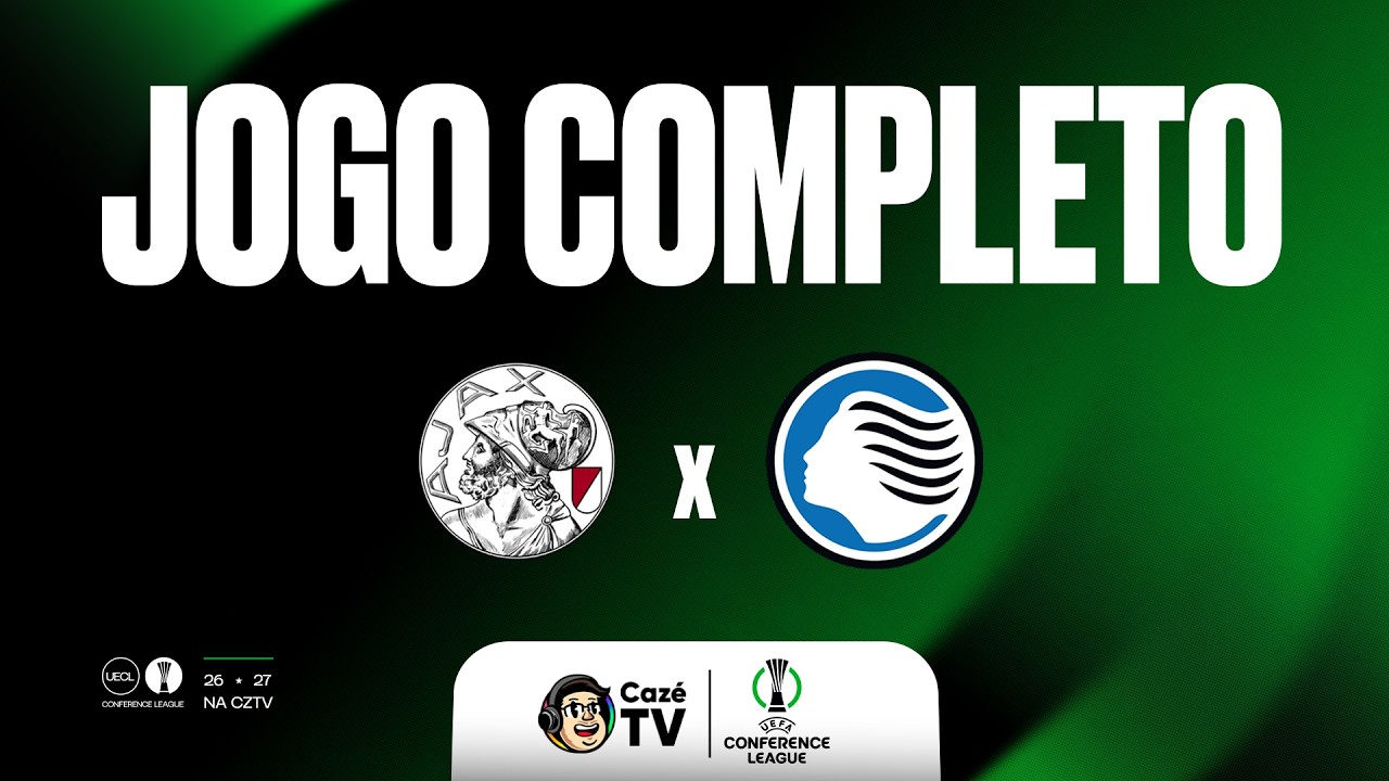 AO VIVO (SOM AMBIENTE): AJAX X ATALANTA | CONFERENCE LEAGUE 26/27 | 2ª RODADA