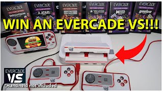 WIN an EVERCADE VS plus 6 CARTS (4 Arcade & Bitmap Bros/Intellivision Collections)