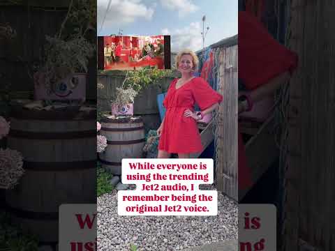 Voiceovers YouTube video thumbnail - Faye Dicker, original Jet2 voiceover