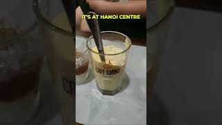 The ONLY COFFEE You Must TRY in HANOI - EGG COFFEE #shorts