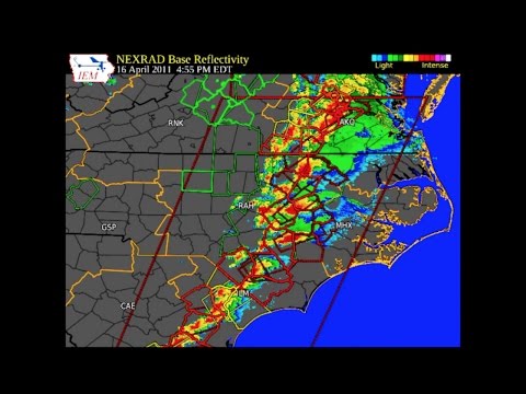 Radar Loop - April 16, 2011 - Tornado/Severe Weather Outbreak