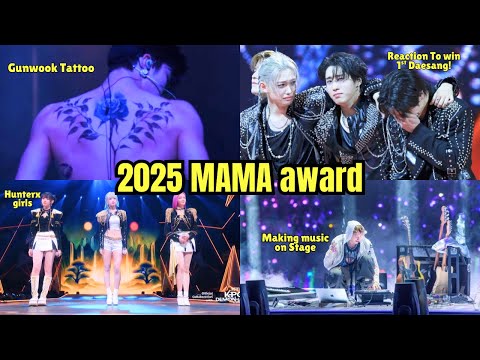 Kpop Idols all Moments & Interactions at 2025 MAMA Awards!