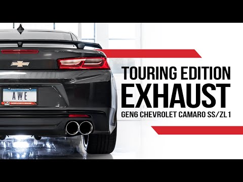 AWE Non-Resonated Touring Edition Catback Exhaust for Gen6 Chevrolet Camaro SS/ZL1