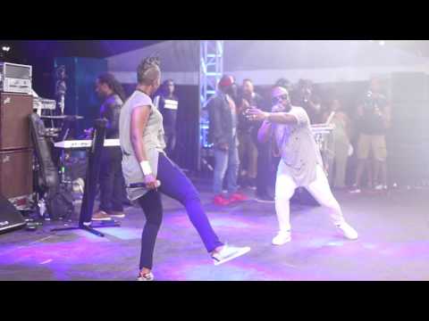 Bunji Garlin & Fay-Ann Lyons live at 2017 Bahamas Junkanoo Carnival 05.05.17