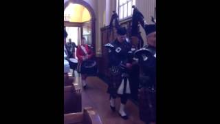 Brick Presbyterian Tartan Day Bagpipes NYC