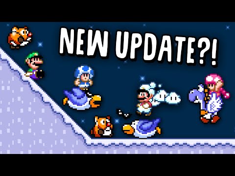 Super Mario Maker for PC & Mobile NEW UPDATE! - NEW Enemies, SLOPES, Power-Up, & BOSS!!!