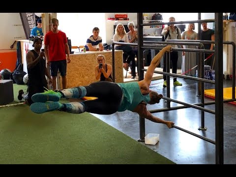 MaddeLisk - Winner of the Swedish Championship in Street workout 2017, second round.