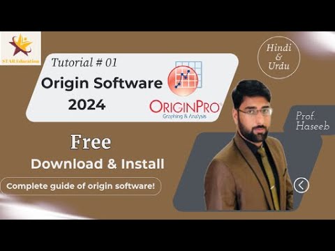 OriginPro 2024 | How to Free Download and Install Origin software 2024. 