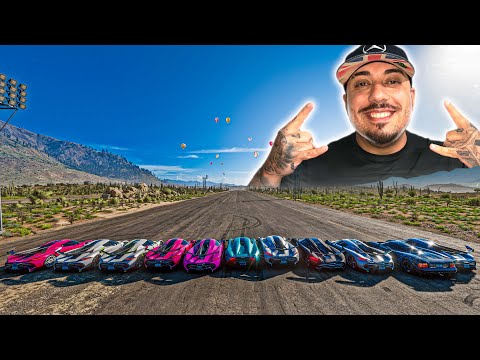 Throwing with the fastest car in the game - Forza Horizon 5 Gameplay 4K