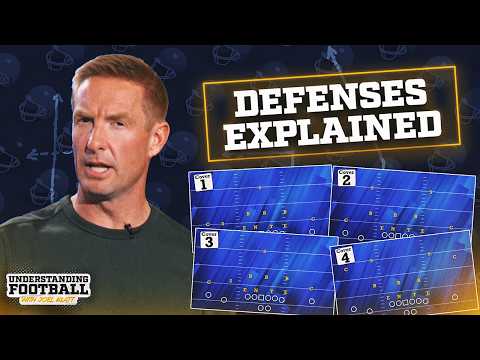 Defensive Coverages Explained: Cover 1, 2, 3, and 4 | Understanding Football with Joel Klatt