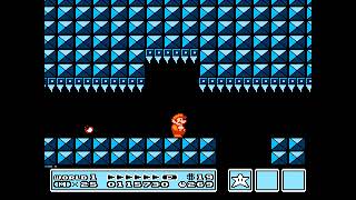 Super Mario Bros. 3 (NES) – World 1-Fortress Full Level (Clip)