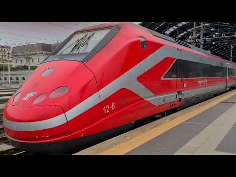 FRECCIAROSSA ETR500 in arrivo a Milano Centrale