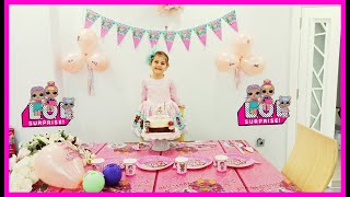 Gülse 4 Yaşında | LoL Bebek Konsept Doğum Günü Partimiz