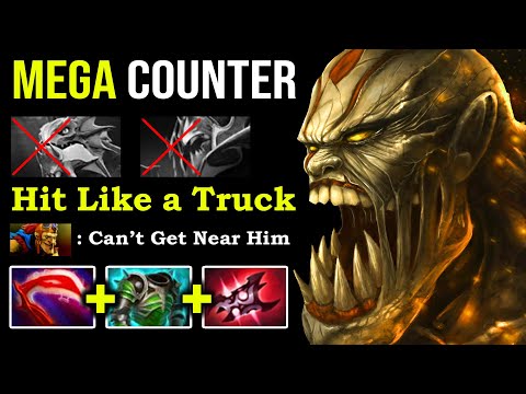 CRAZY HIT LIKE A TRUCK Pure Damage Lifestealer 100% Unkillable EZ Counter Any Hero in This Meta DotA