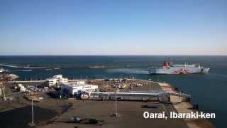 preview picture of video 'Ferry docking at Oarai - Timelapse'