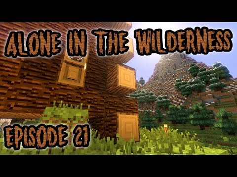 "Surviving Wilderness Alone in Minecraft | Episode 21- Click to See My Epic Build!" #Minecraft