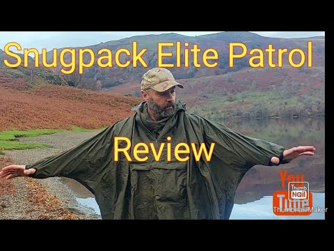 Snugpack Enhanced Patrol Poncho Review - Adventure