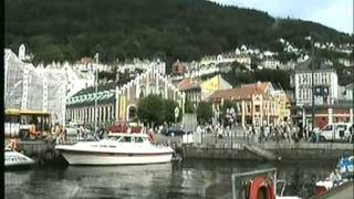 preview picture of video 'Noorwegen Bergen Bryggen Unesco'