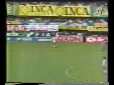 Gol de Latorre a Quilmes (Boca 1-Quilmes 0 12-04-92)