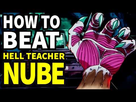How to beat the SUPERNATURAL MONSTERS In "Hell Teacher Nube"