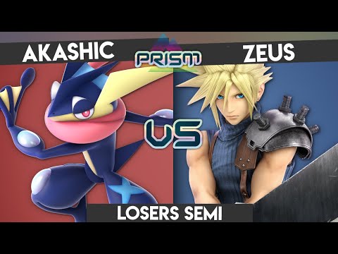 PRISM 217 - Akashic (Greninja) vs. Zeus (Cloud) - Losers Semi - Smash Ultimate Singles