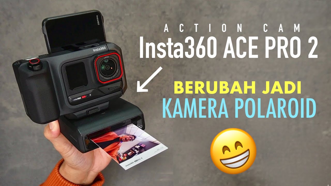 Pocket PRINTER + Photography Kit untuk Insta360 ACE Pro 2