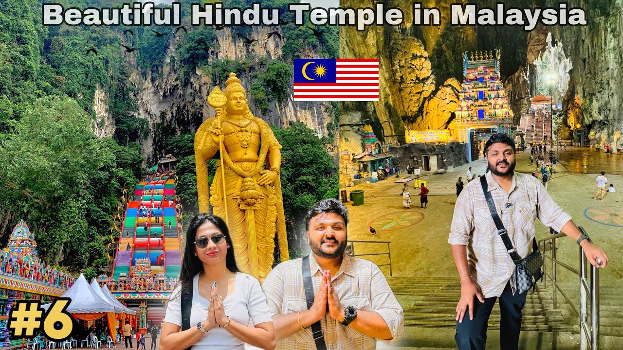 Experience the awe-inspiring Batu Caves through the eyes of a traveler in this engaging video.