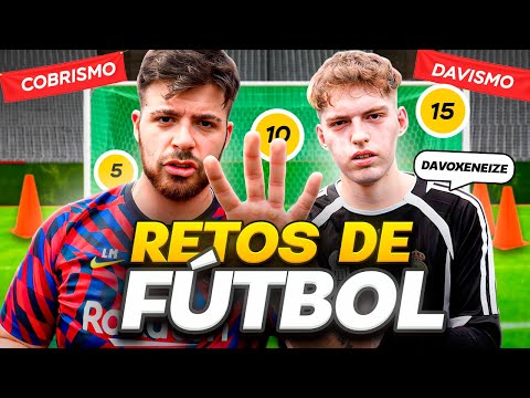 RETOS DE FÚTBOL VS DAVO XENEIZE. ¿QUIEN ES MEJOR JUGADOR? UNO VS UNO DEFINITIVO