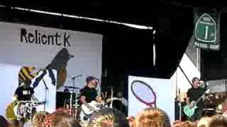 Relient K scene and herd new song warped tour 081708 Live in LA
